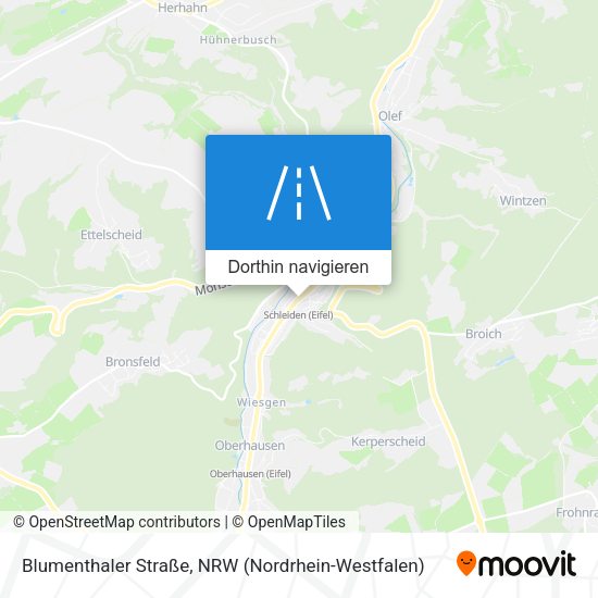 Blumenthaler Straße Karte