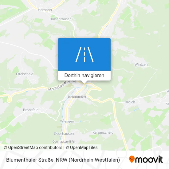 Blumenthaler Straße Karte