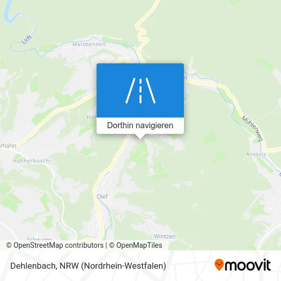 Dehlenbach Karte