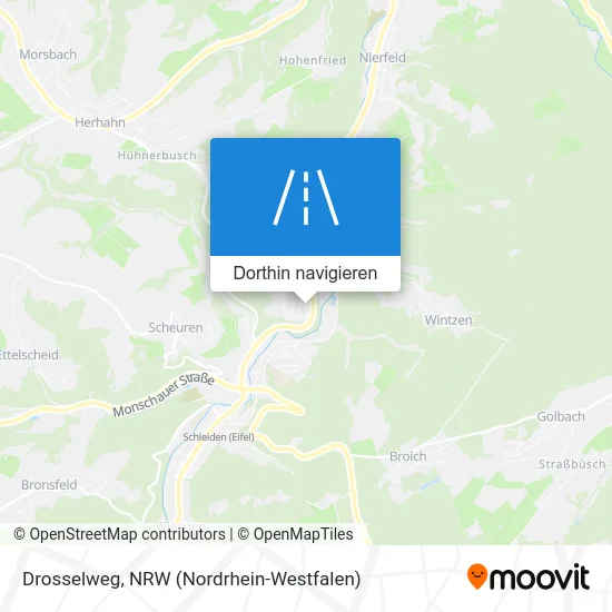 Drosselweg Karte
