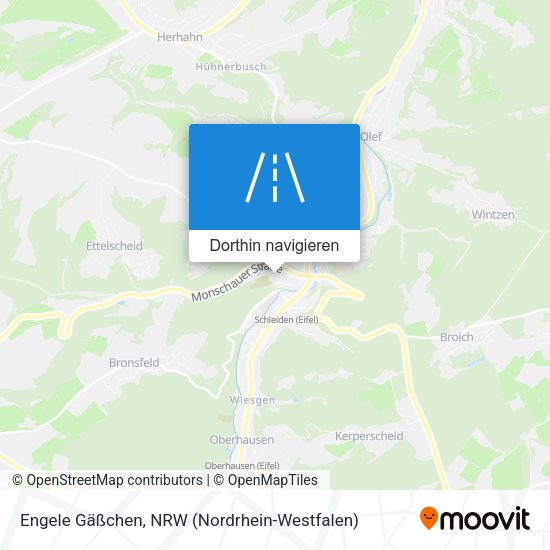 Engele Gäßchen Karte