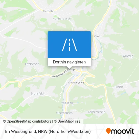 Im Wiesengrund Karte