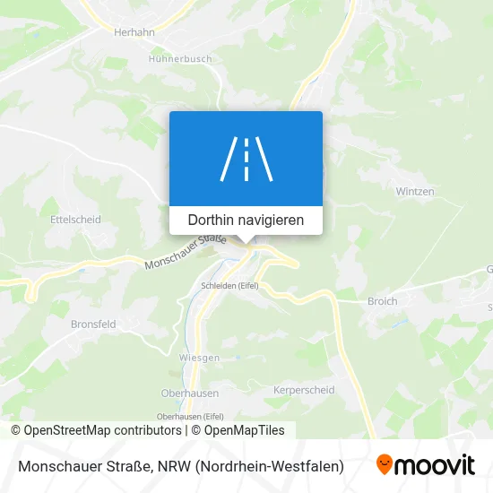 Monschauer Straße Karte