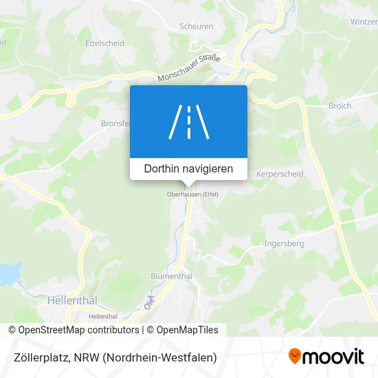Zöllerplatz Karte