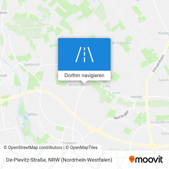 De-Plevitz-Straße Karte