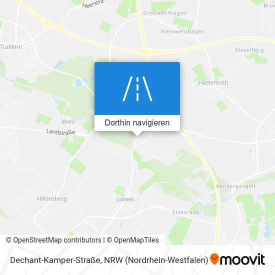 Dechant-Kamper-Straße Karte