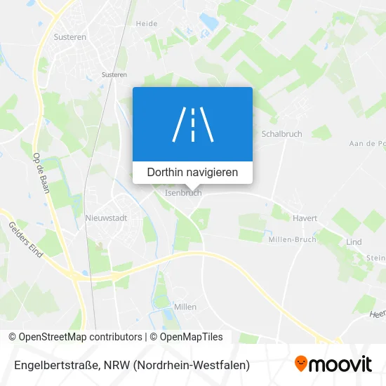 Engelbertstraße Karte