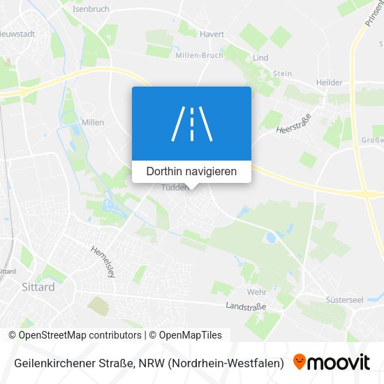Geilenkirchener Straße Karte