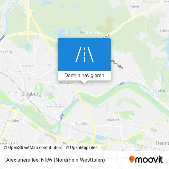 Alexianerallee Karte