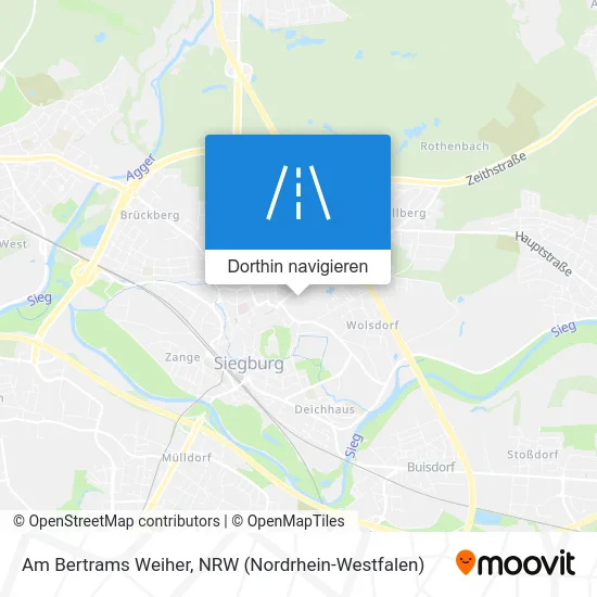 Am Bertrams Weiher Karte