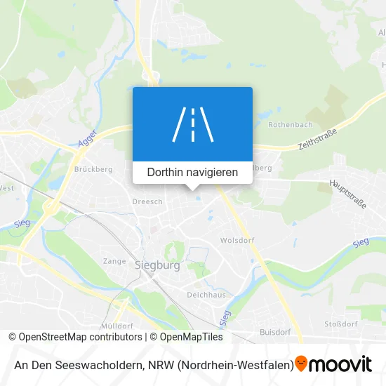 An Den Seeswacholdern Karte