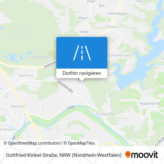 Gottfried-Kinkel-Straße Karte