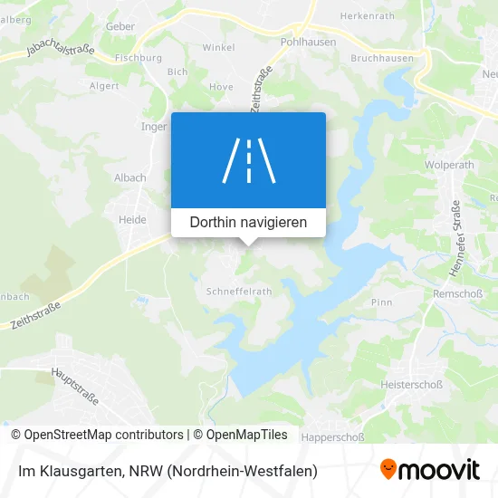 Im Klausgarten Karte