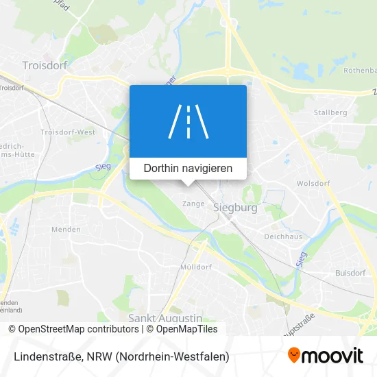 Lindenstraße Karte