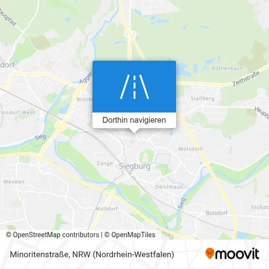 Minoritenstraße Karte