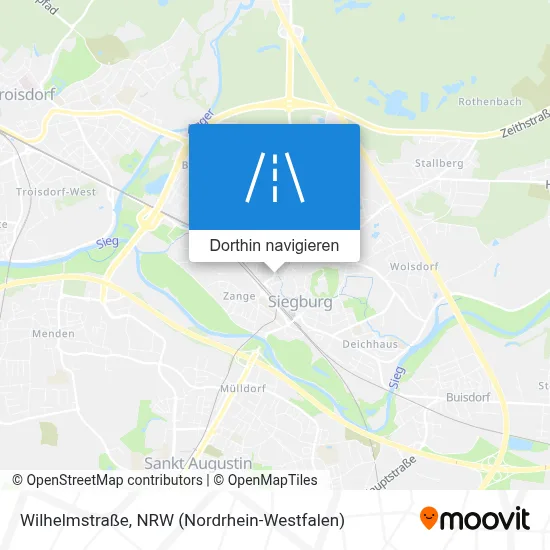 Wilhelmstraße Karte