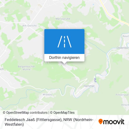 Feddelesch Jaaß (Fittlersgasse) Karte