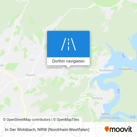 In Der Wolsbach Karte