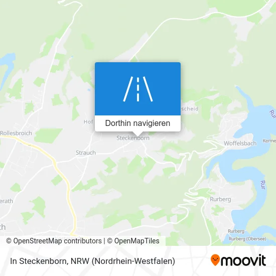 In Steckenborn Karte