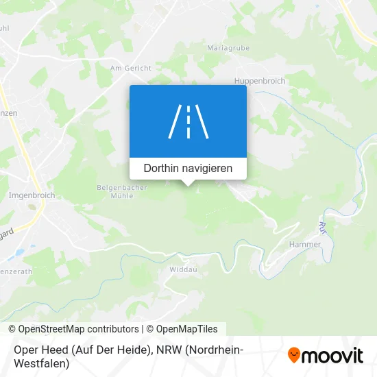 Oper Heed (Auf Der Heide) Karte