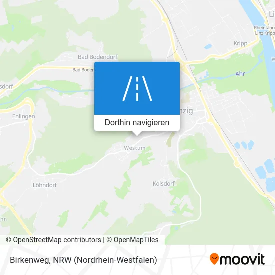 Birkenweg Karte
