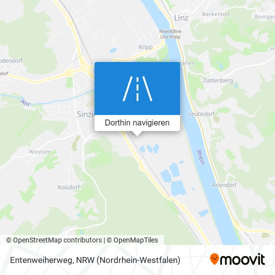 Entenweiherweg Karte