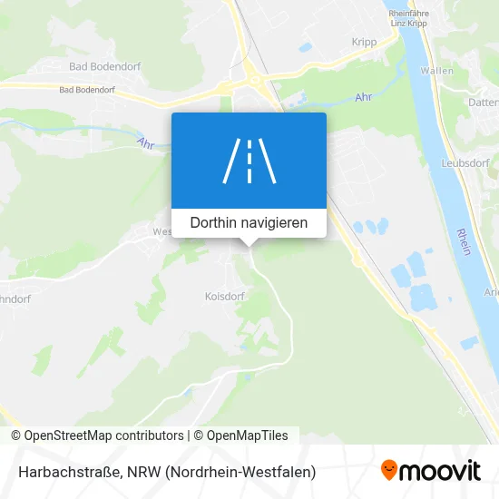 Harbachstraße Karte