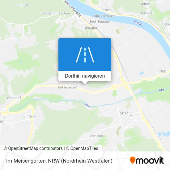 Im Meisengarten Karte