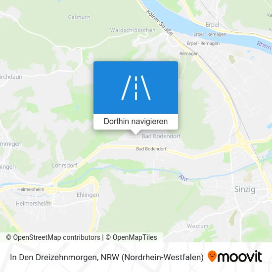 In Den Dreizehnmorgen Karte