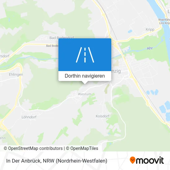 In Der Anbrück Karte