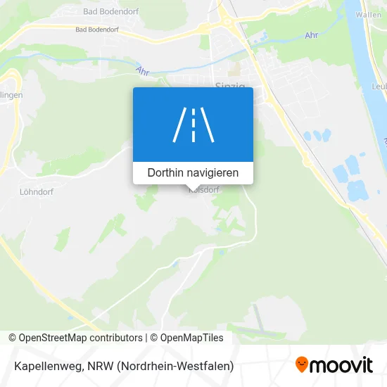 Kapellenweg Karte