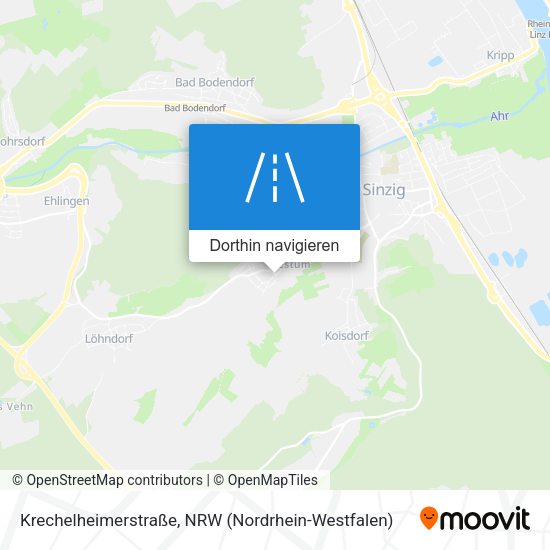 Krechelheimerstraße Karte