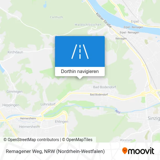 Remagener Weg Karte