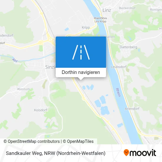 Sandkauler Weg Karte