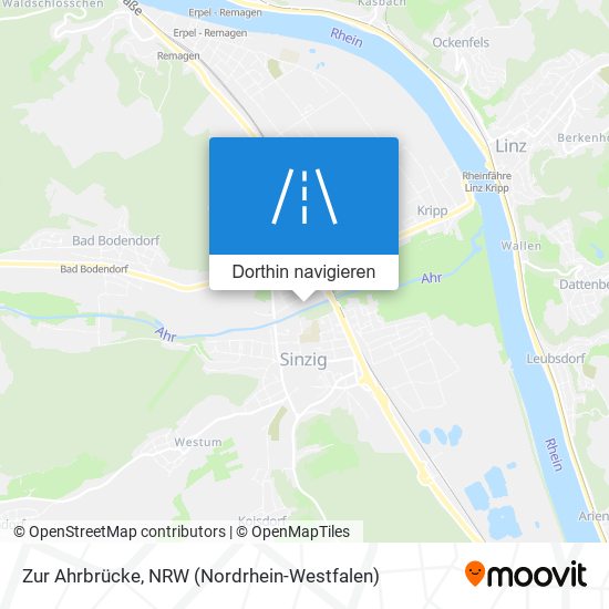 Zur Ahrbrücke Karte