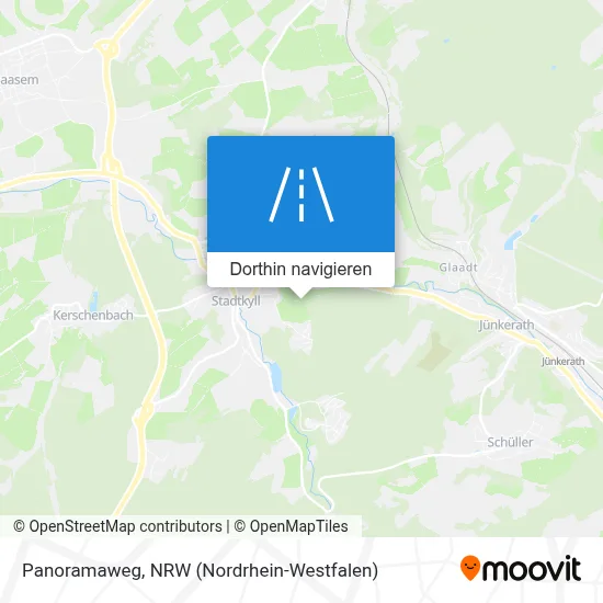 Panoramaweg Karte