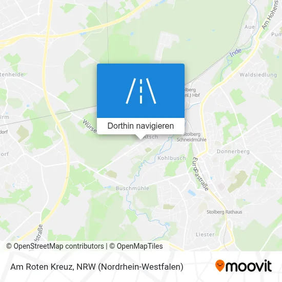 Am Roten Kreuz Karte