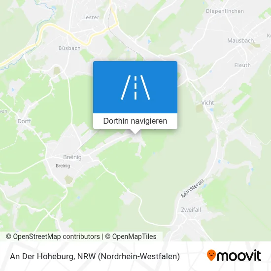 An Der Hoheburg Karte