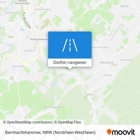 Bernhardshammer Karte