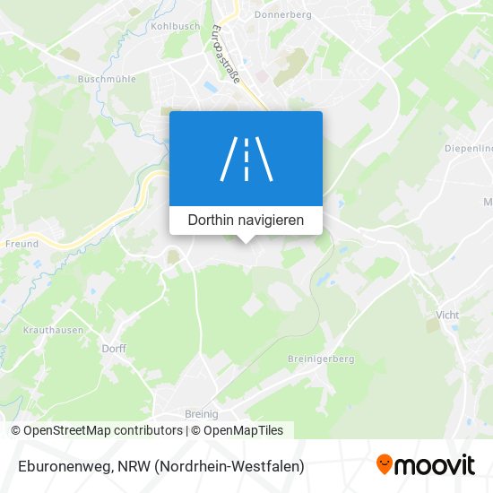 Eburonenweg Karte