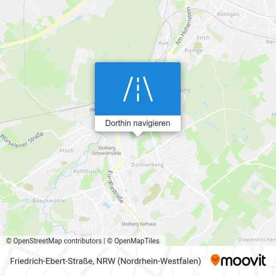 Friedrich-Ebert-Straße Karte