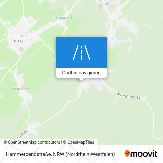 Hammerbendstraße Karte