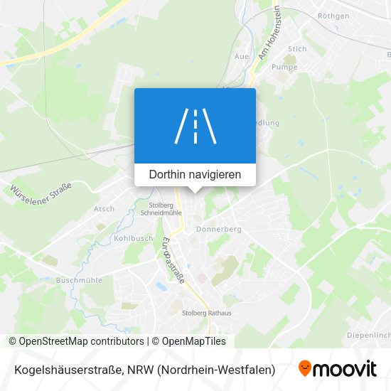 Kogelshäuserstraße Karte