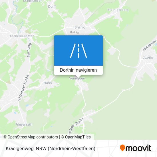 Kraelgenweg Karte