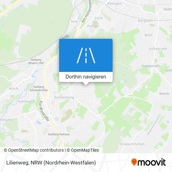 Lilienweg Karte