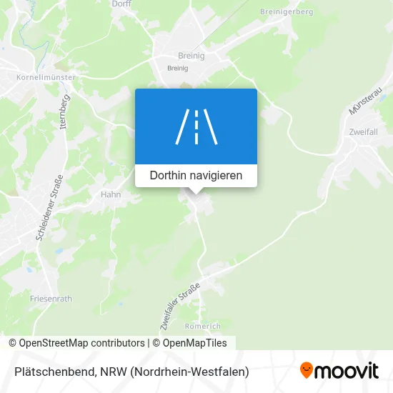 Plätschenbend Karte