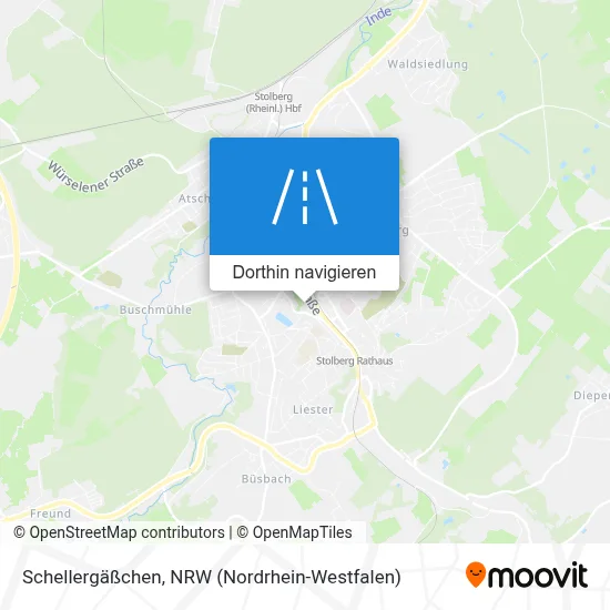 Schellergäßchen Karte