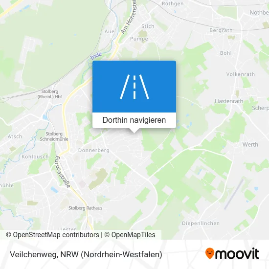 Veilchenweg Karte