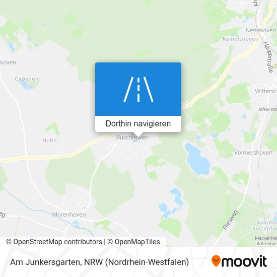 Am Junkersgarten Karte