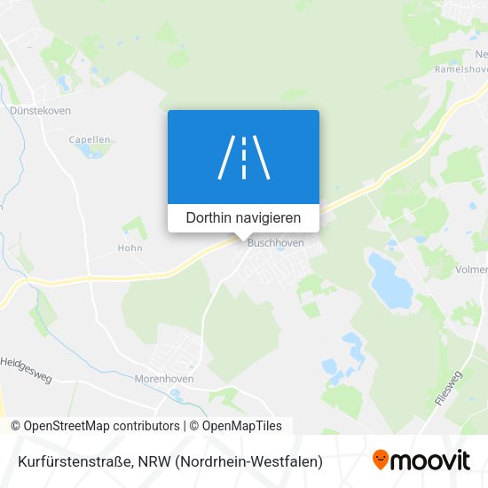 Kurfürstenstraße Karte